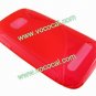 Red S Style TPU Gel Protective Case Cover for Nokia Lumia 710