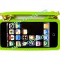 Cute Protective Soft Silicone Handbag Case Cover Skin for iPhone 5 Green