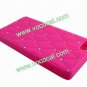 Fashion Fancy Protective Silicone Case Cover Skin for iPhone 5 Rose