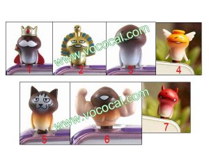 Cute Mushroom Style 3.5mm Dustproof Earphone Jack Plug Stopper Cap for iPhone