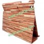 Wood Board Pattern Leather Stand Case Cover for iPad 3(The New iPad)