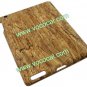 Logs Color Wood Board Leather Stand Case Cover for iPad 3(The New iPad)