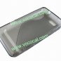 Grey S Style TPU Gel Case Cover Skin for Motorola XT681