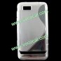 Clear S Style TPU Gel Case Cover Skin for Motorola XT681