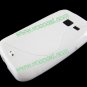 White S Style TPU Gel Case Cover Skin for Samsung Wave Y S5380
