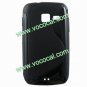 Black S Style TPU Gel Case Cover Skin for Samsung Wave Y S5380