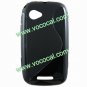 Black S Style TPU Case Cover Skin for Motorola Domino+ XT531 XT532