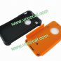 Orange Honeycomb Plastic Silicone Hard Case Cover for iPhone 4 4G 4S