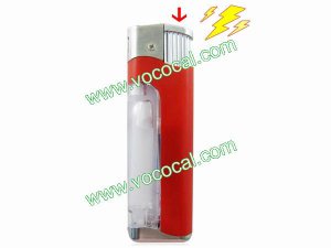 Red Fake Realistic Electric Shock Lighter Trick Joke Toy