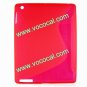 Rose Fancy S Type TPU Protective Case Cover Skin for Apple iPad 3 3rd