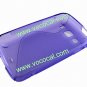 Purple S Style TPU Case Cover Skin for Samsung Galaxy Xcover S5690