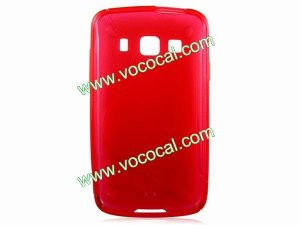 Red S Style TPU Protective Case Cover for Samsung Galaxy Xcover S5690