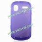 Purple S Style TPU Protective Case Cover for Samsung Focus I917
