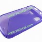 Purple S Style TPU Protective Case Cover for Samsung Focus I917