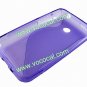 Purple S Style TPU Protective Case Cover for LG E510 Optimus Glare