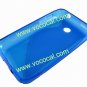 Blue S Style TPU Protective Case Cover for LG Optimus Glare E510