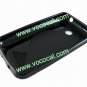 Black S Style TPU Protective Case Cover for LG Optimus Glare E510