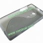 Grey S Style TPU Gel Case Cover Skin for Sony Xperia Ion LT28at