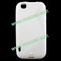 White S Style TPU Protective Case Cover for LG E730 Optimus Sol Victor