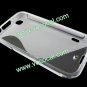 Clear S Style TPU Protective Case Cover for LG E730 Optimus Sol Victor