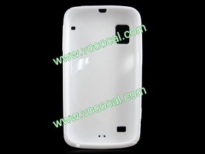 White S Style TPU Gel Protective Case Cover Skin for ZTE N860