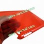 Clear Crystal Hard Case Cover Skin for iPad Mini Red