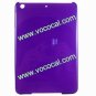 Clear Crystal Hard Case Cover Skin for iPad Mini Purple