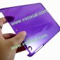 Clear Crystal Hard Case Cover Skin for iPad Mini Purple
