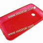 Red S Style TPU Protective Case Cover for LG Optimus Glare E510