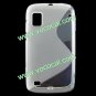 Clear S Style TPU Gel Protective Case Back Cover for ZTE N860