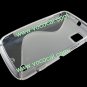 Clear S Style TPU Gel Protective Case Back Cover for ZTE N860