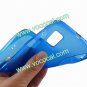 Blue S Style TPU Gel Protective Case Back Cover for ZTE N860