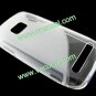 Clear S Style TPU Gel Protective Case Cover for Nokia Lumia 710
