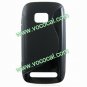 Black S Style TPU Protective Case Cover for Nokia Lumia 710