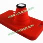 Fashion Silicone 3D Camera Stand Case Cover Skin for iPhone 5 Red