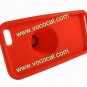 Fashion Silicone 3D Camera Stand Case Cover Skin for iPhone 5 Red