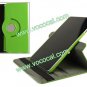 360 Rotating PU Leather Protective Stand Case Cover Skin for iPad Mini Green
