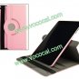 360 Rotating PU Leather Flip Stand Case Cover Skin for iPad Mini Pink