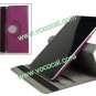 360 Degree Rotating PU Leather Flip Stand Case Cover Skin for iPad Mini Purple