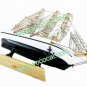 Wooden Decorative Sailing Sail Boat Ship Model Craft Gift White 20CM