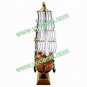 Wooden Decorative Sailing Sail Boat Ship Model Craft Gift Brown 20CM