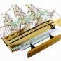 Wood Decorative Sailing Sailboat Ship Model Craft Gift Brown 30CM