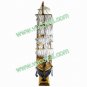 Wooden Decorative Sailing Sail Boat Ship Model Craft Gift Dark Blue 40CM