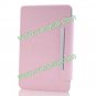 360 Rotating PU Leather Flip Stand Case Cover Skin for iPad Mini Pink