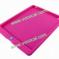 Rose Cute Cartoon Jelly Bean Button Silicone Case Cover for the new iPad (3rd Generation)