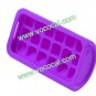 Purple Cute Mug Silicone Stand Case Cover Skin for iPhone 4 4G 4S