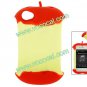 Red Apple Core 3D Cartoon Silicone Case Cover Skin for iPhone 4 4G 4S