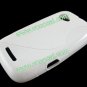 White S Style TPU Case Cover Skin for Motorola Domino XT531 XT532