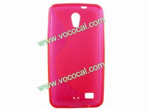 Rose S Style TPU Gel Case Cover Skin for Huawei S8600 Spark