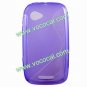 Purple S Style TPU Case Cover Skin for Motorola Domino XT531 XT532